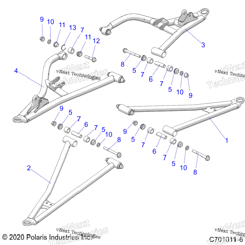 Suspension, Front Control Arms