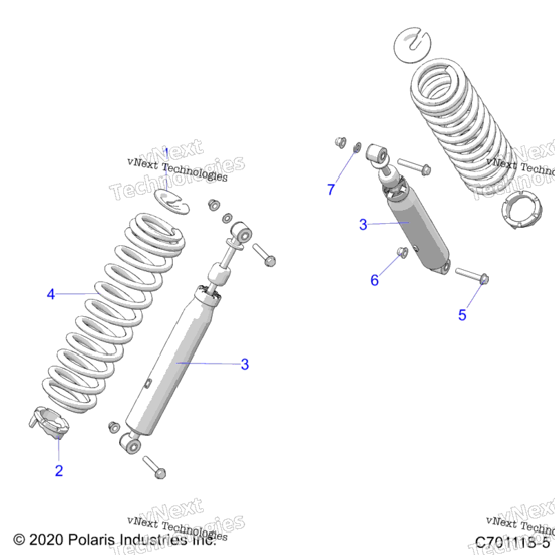 Suspension, Front Shock Mounting