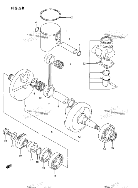 Crankshaft (P/R)