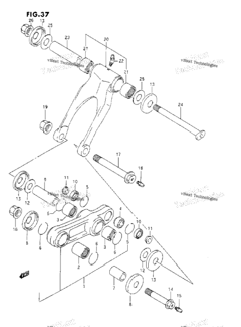 Cushion Lever (K/L)