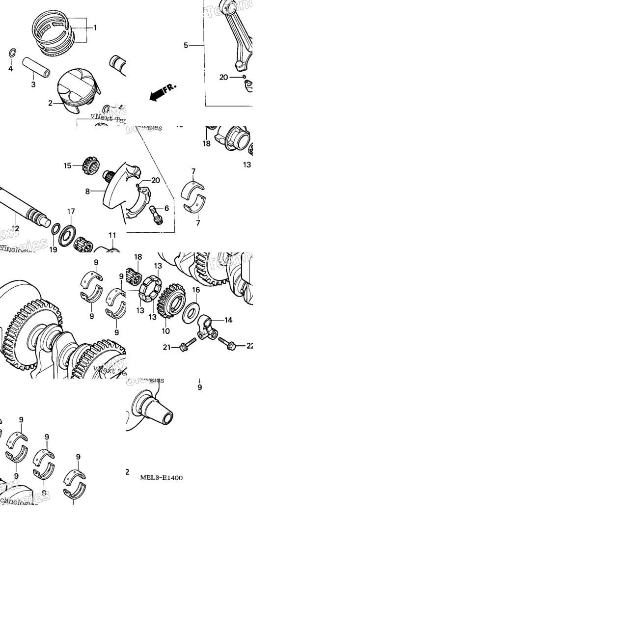 Crankshaft + Piston