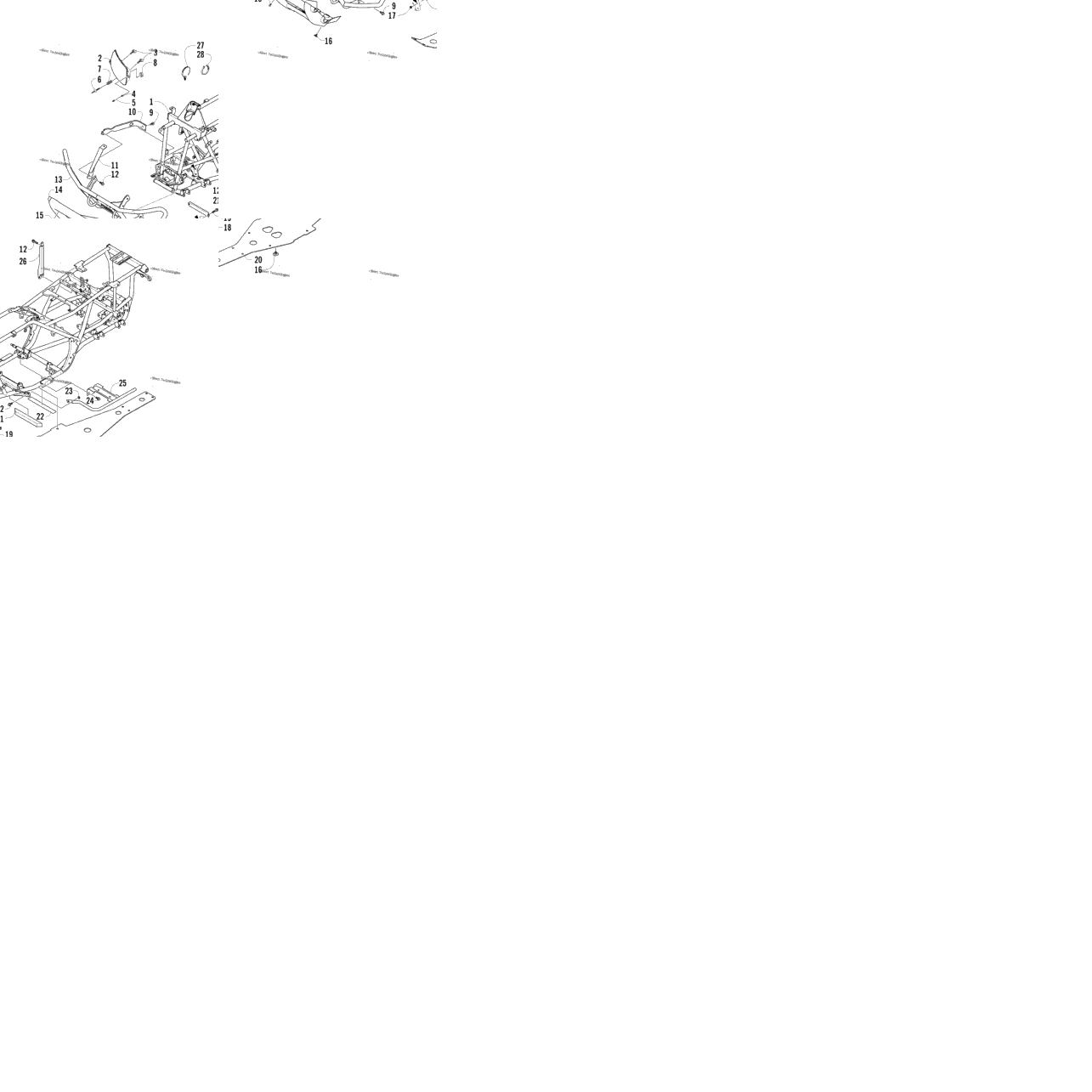 Frame And Related Parts