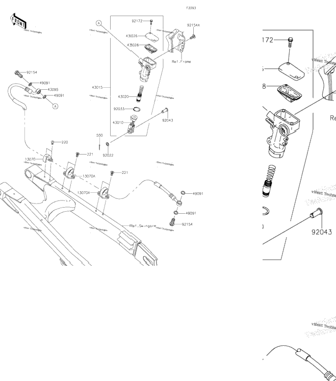 Rear Master Cylinder