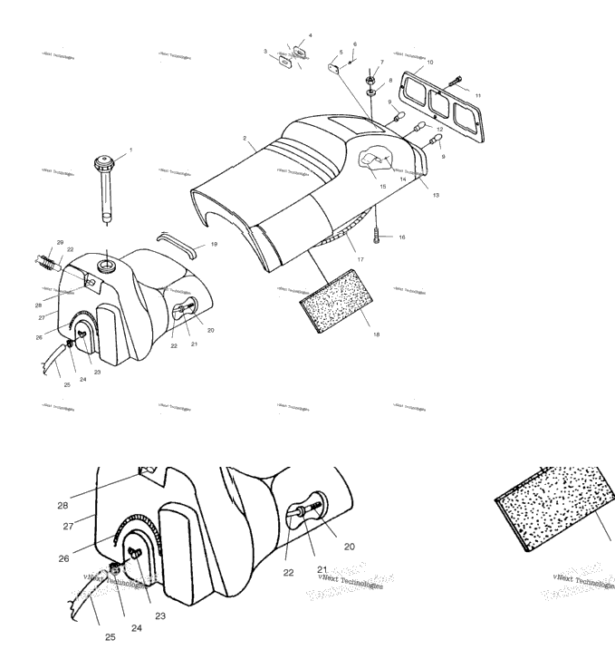 Seat & Gas Tank