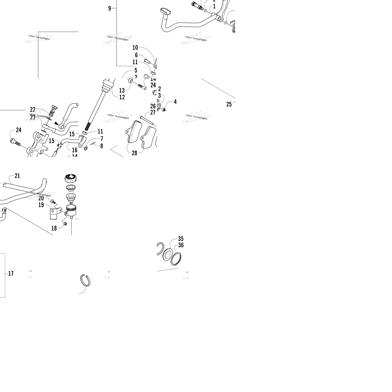 Auxiliary Brake Assembly