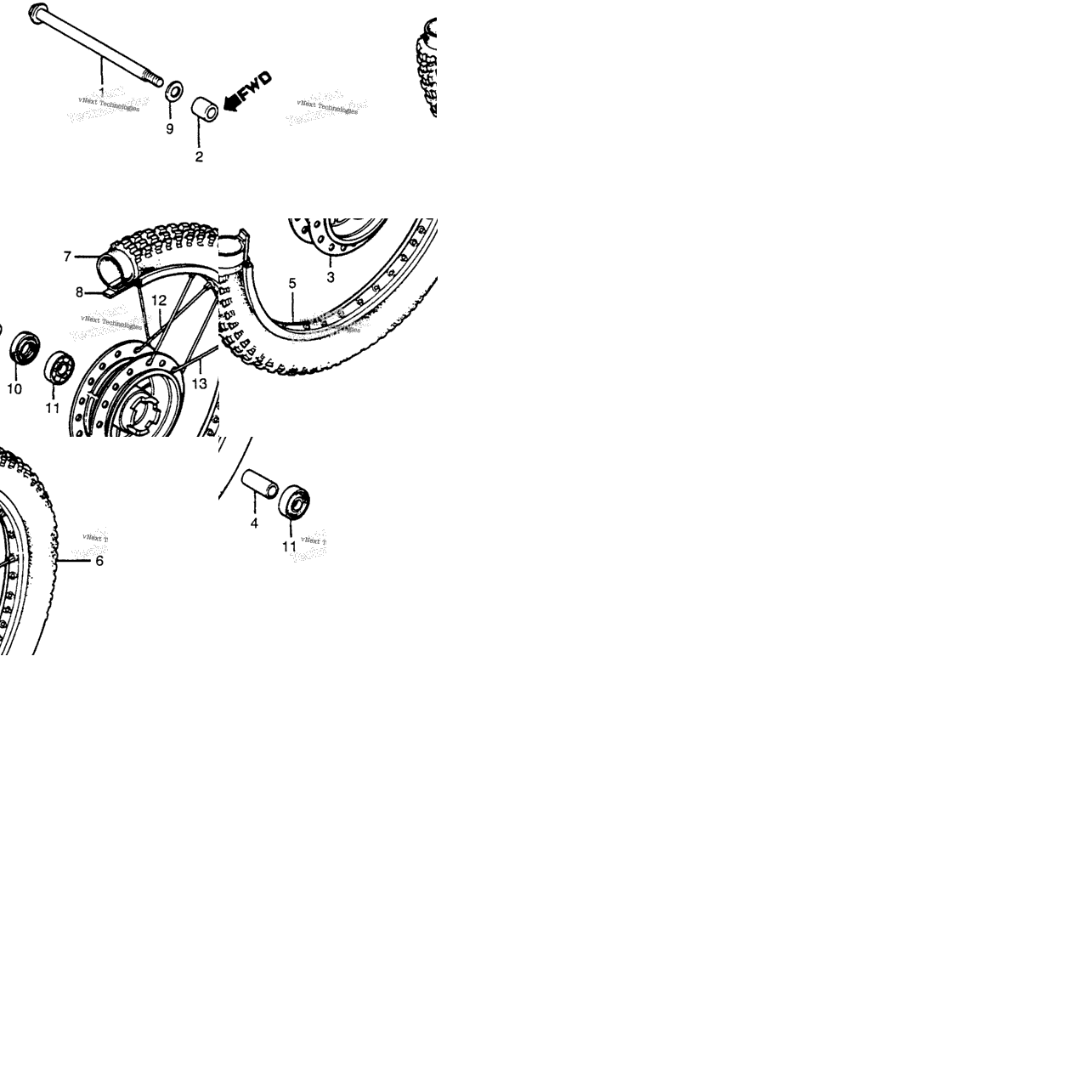 Front Wheel 79-82