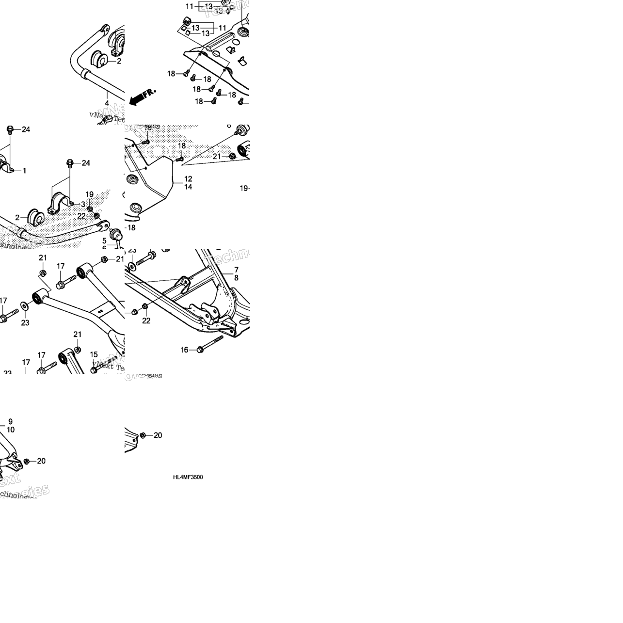 Rear Arm@Rear Stabilizer