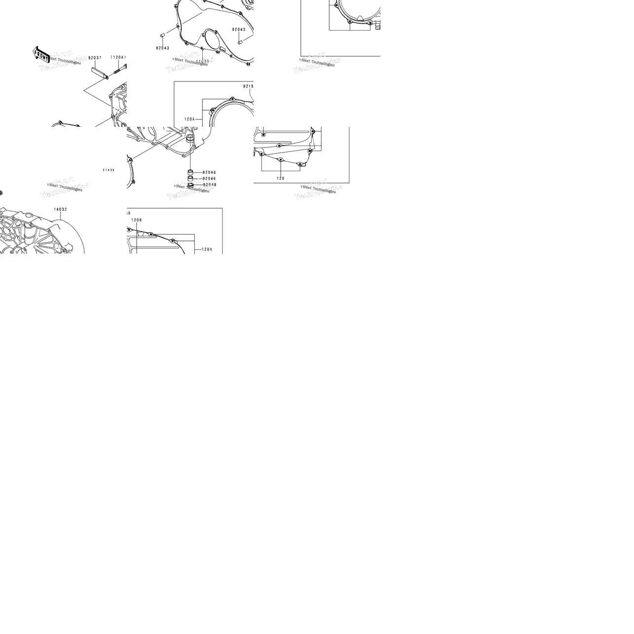 Right Engine Cover(S)
