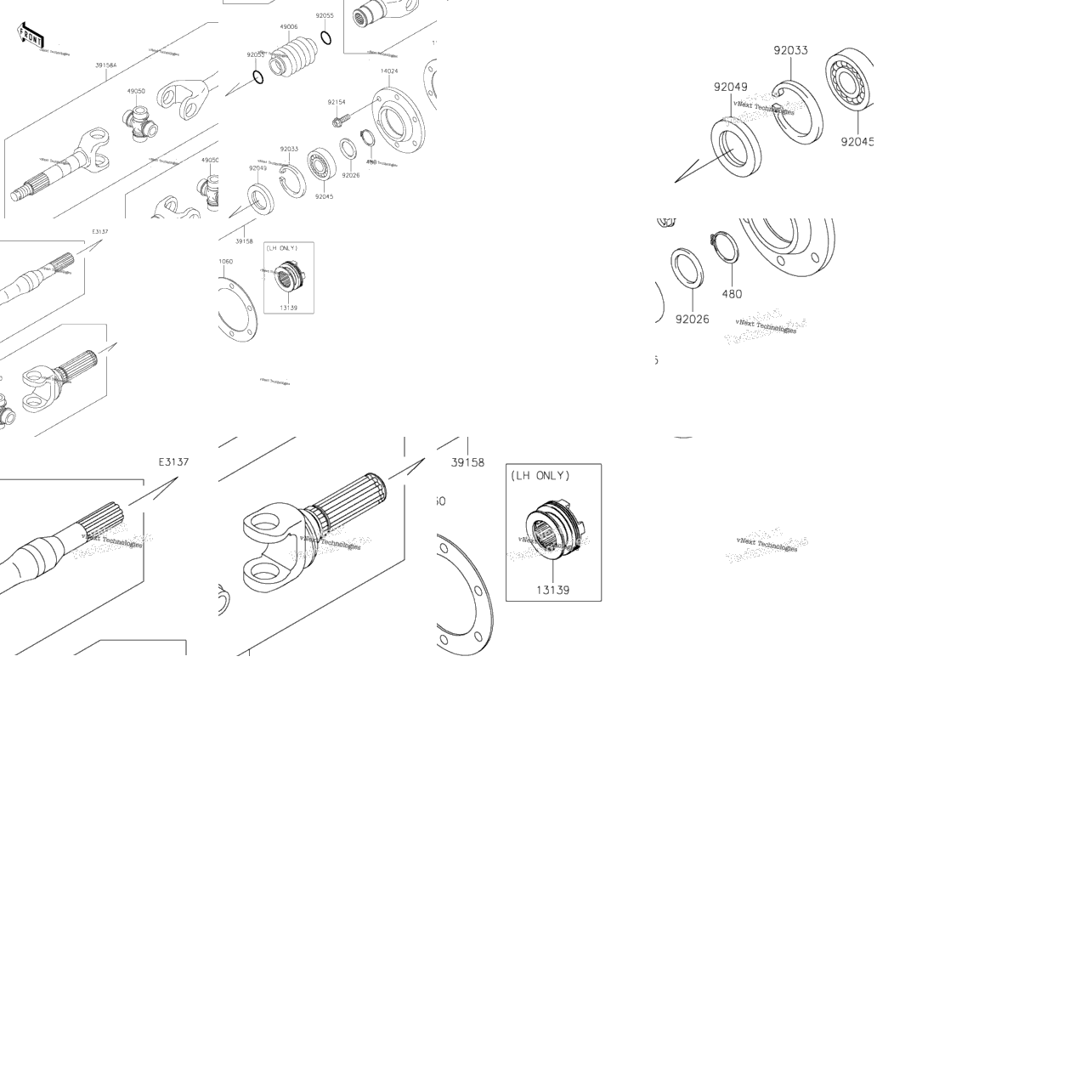 Drive Shaft-Rear