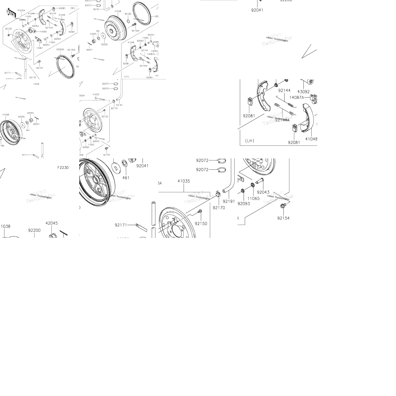 Front Hubs/Brakes
