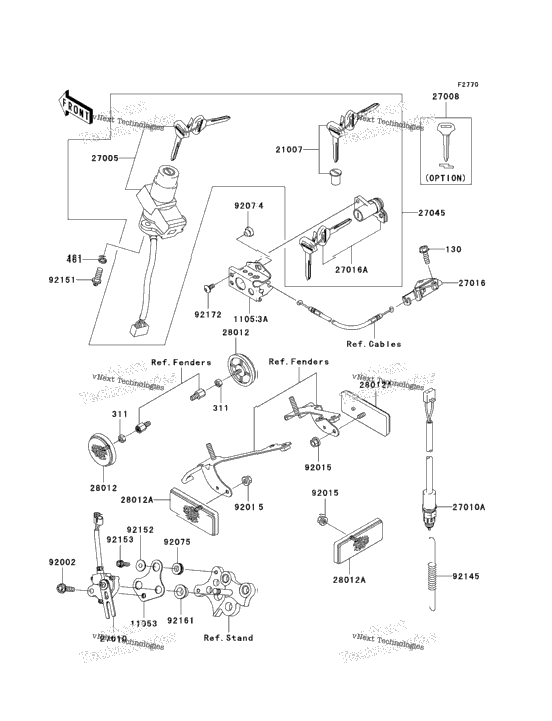 Ignition Switch/Locks/Reflectors