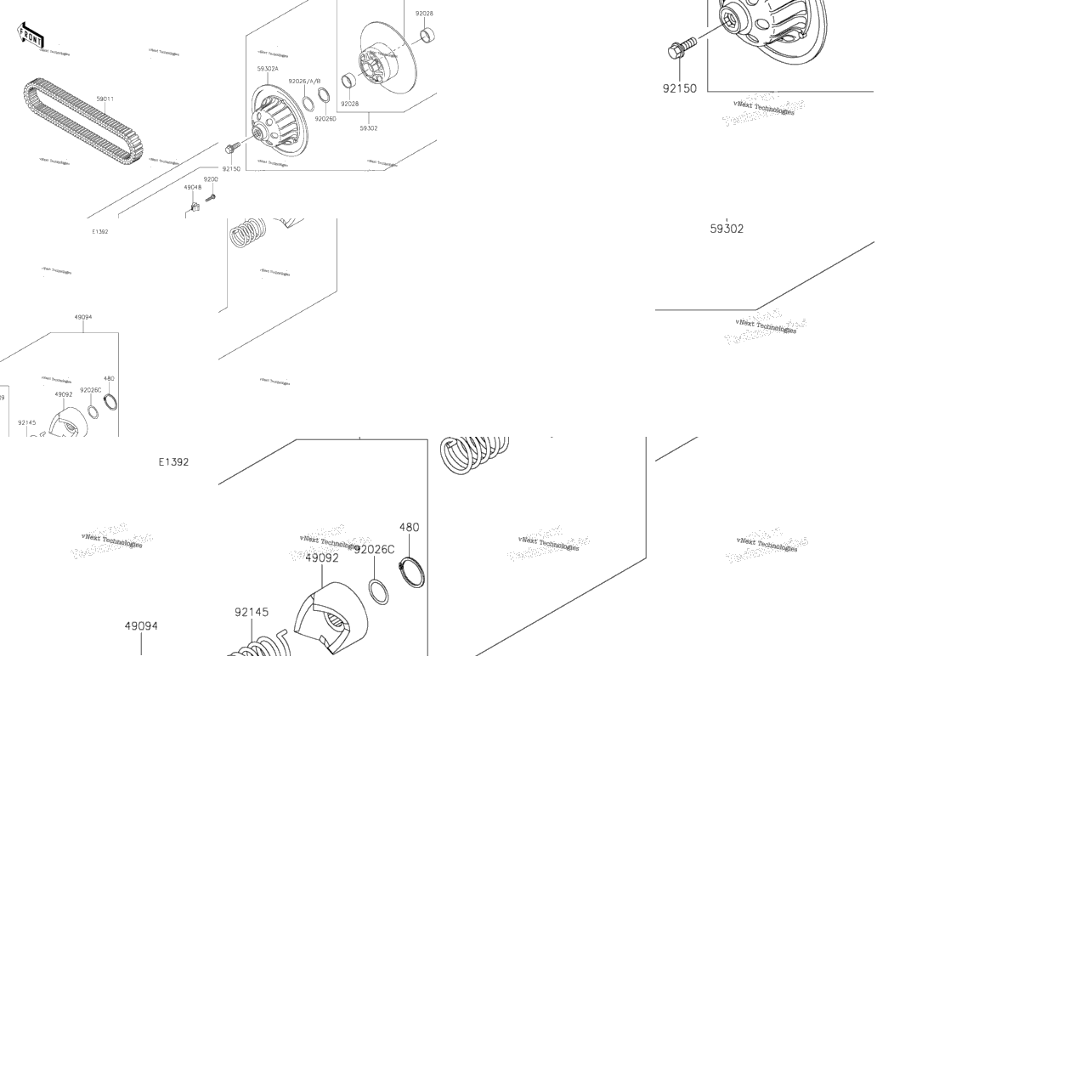 Driven Converter/Drive Belt