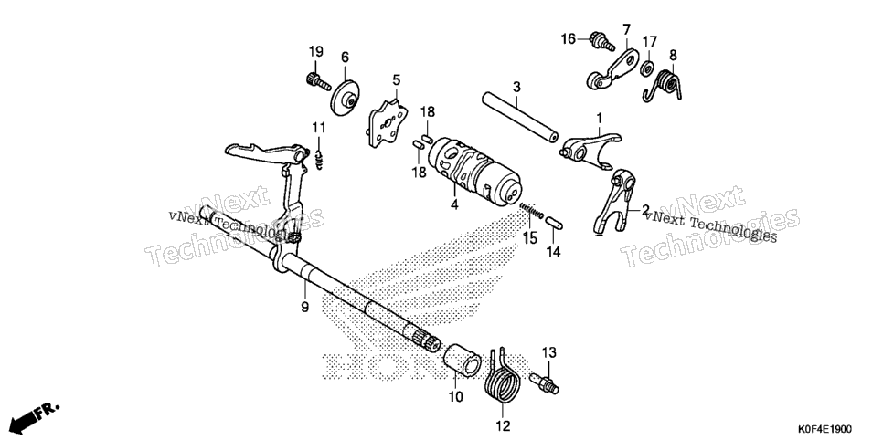 Gearshift Drum