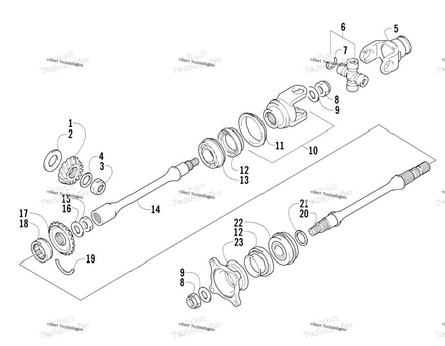 Secondary Drive Assembly