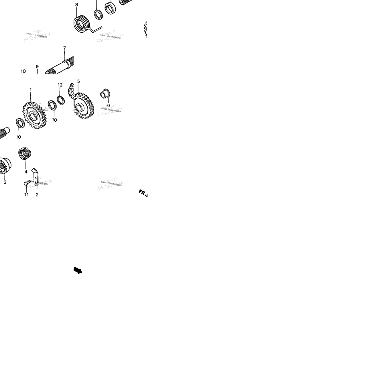 Kick Starter Spindle