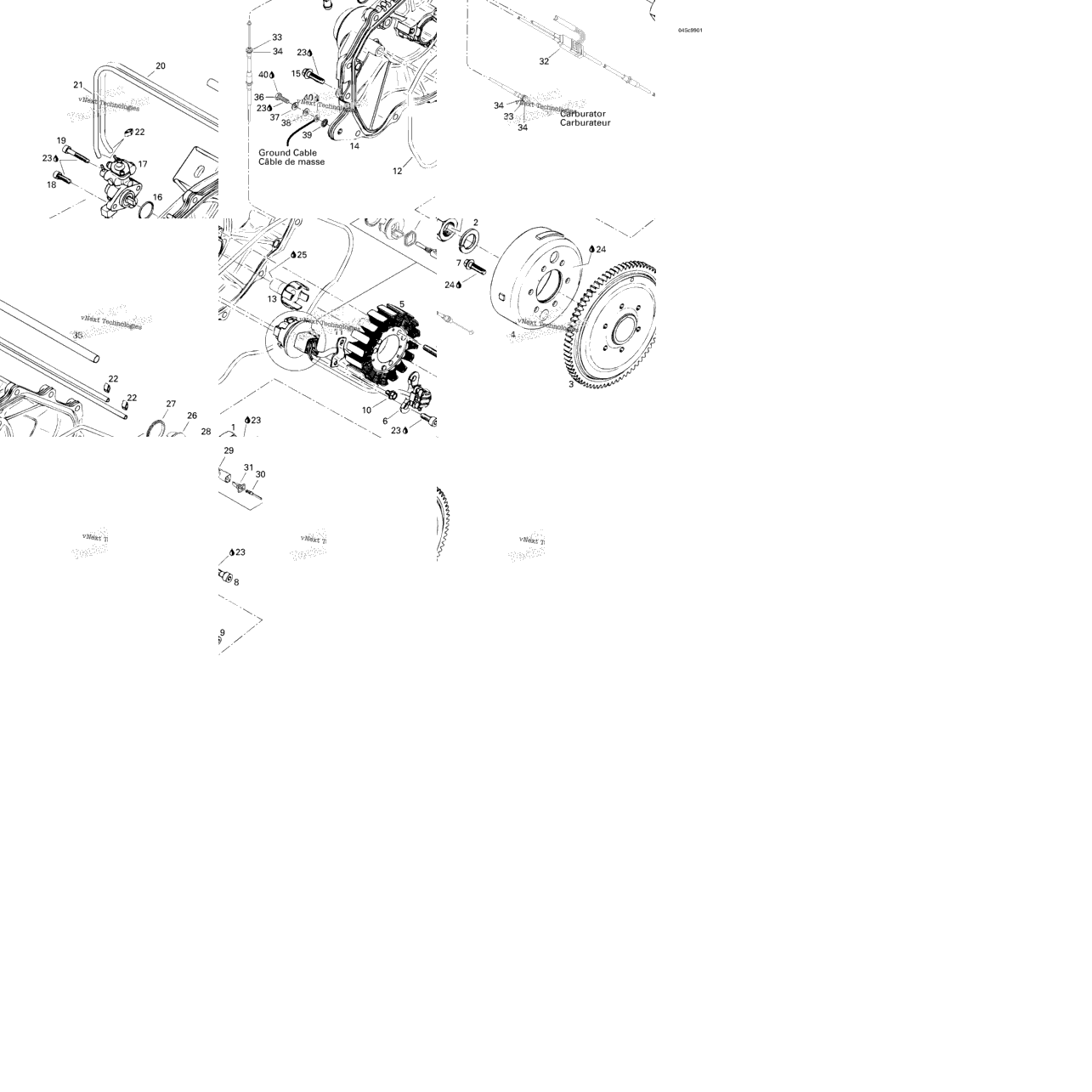 Magneto, Oil Pump