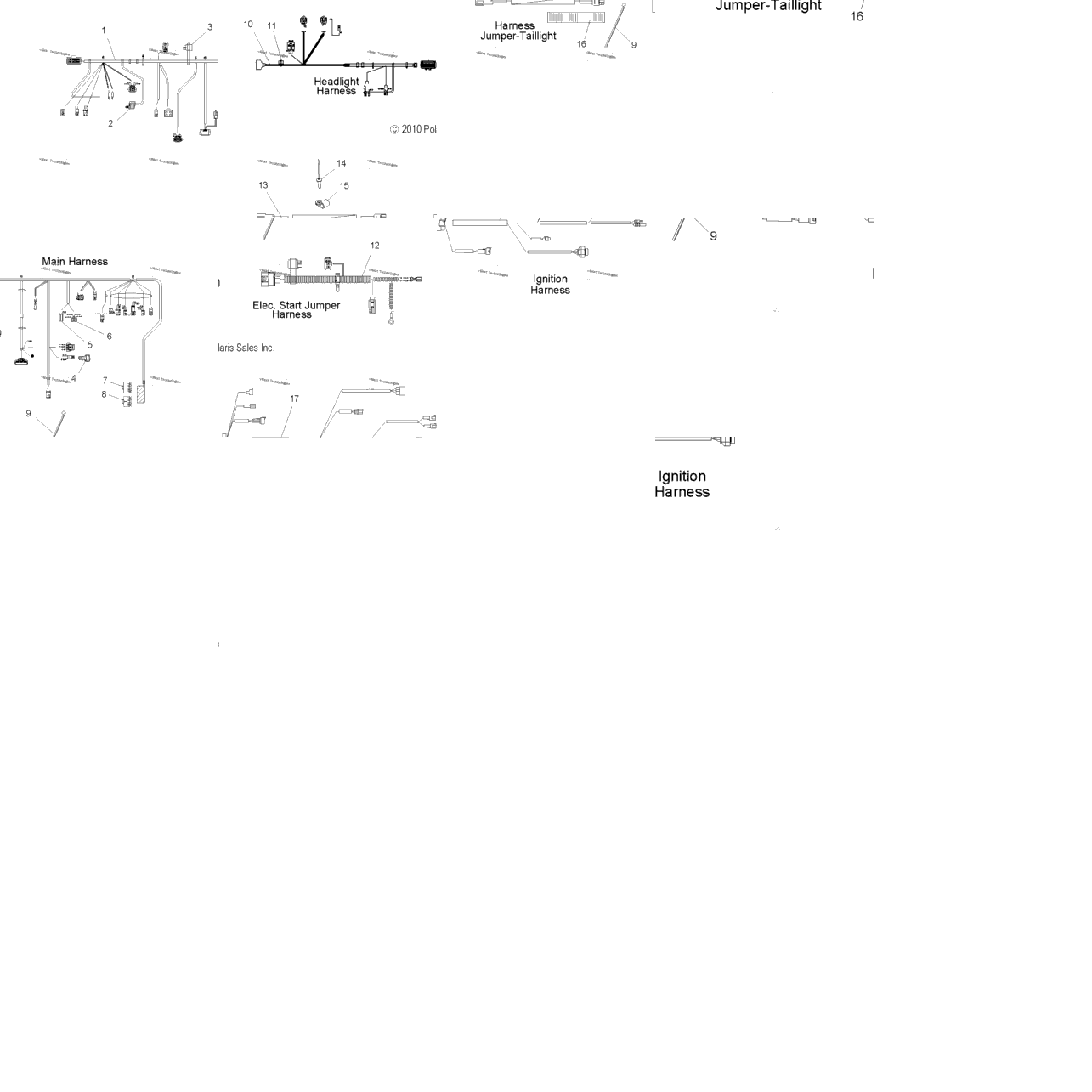 Electrical, Wiring Harnesses