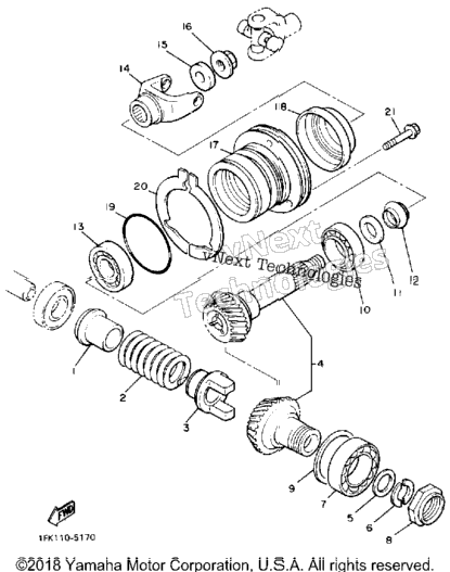 Middle Drive Gear