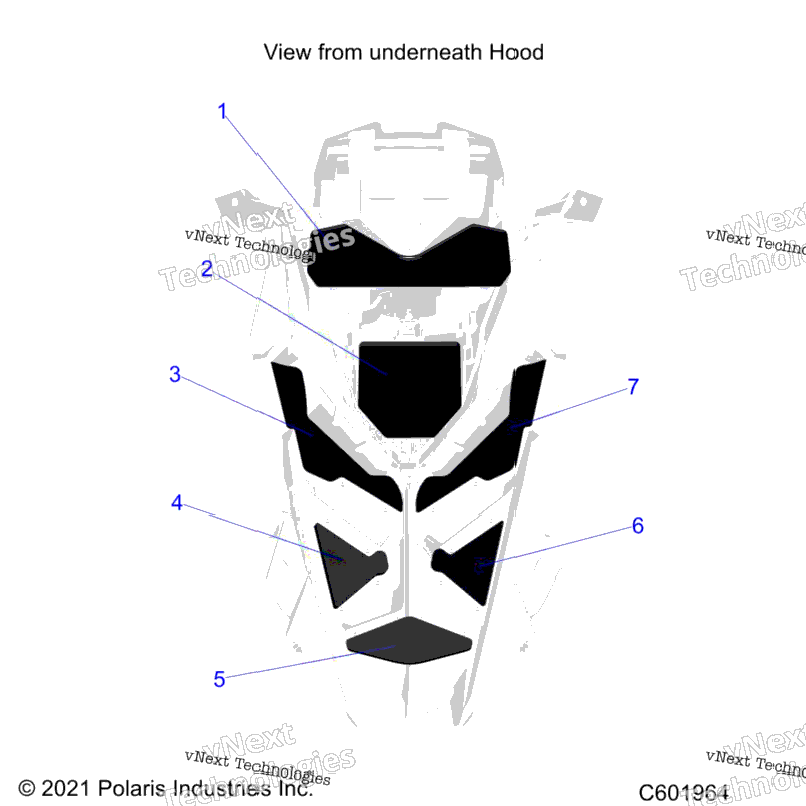 Body, Hood Foam/Seal