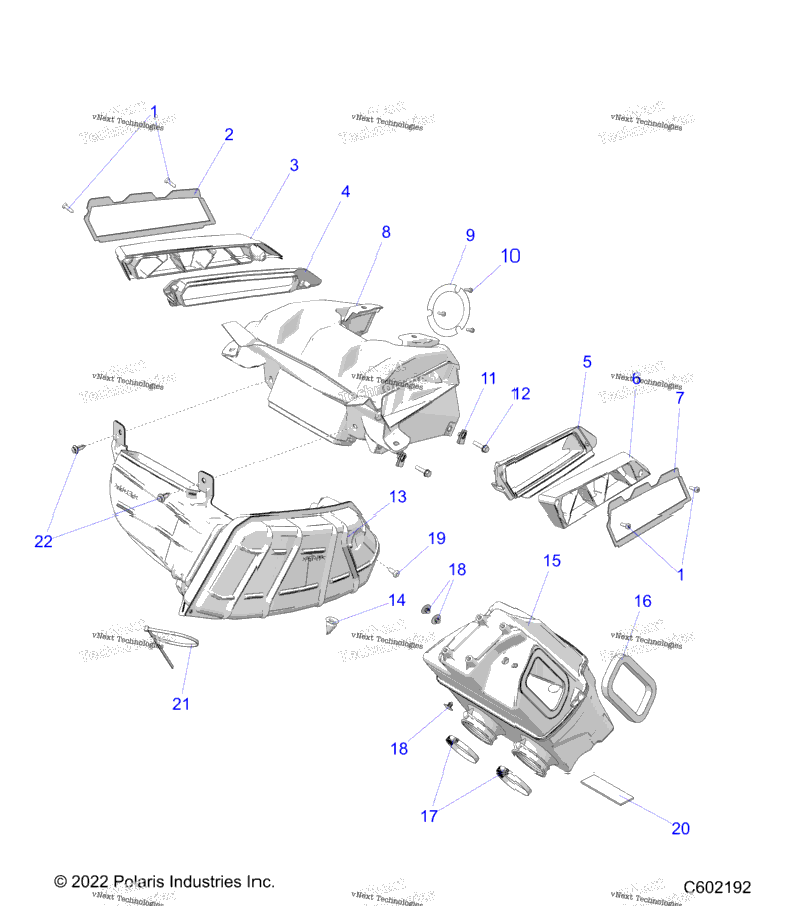 Engine, Air Intake System