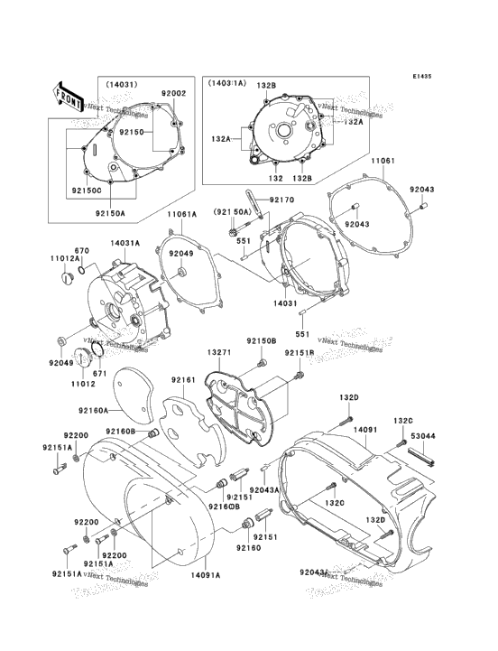 Left Engine Cover(S)