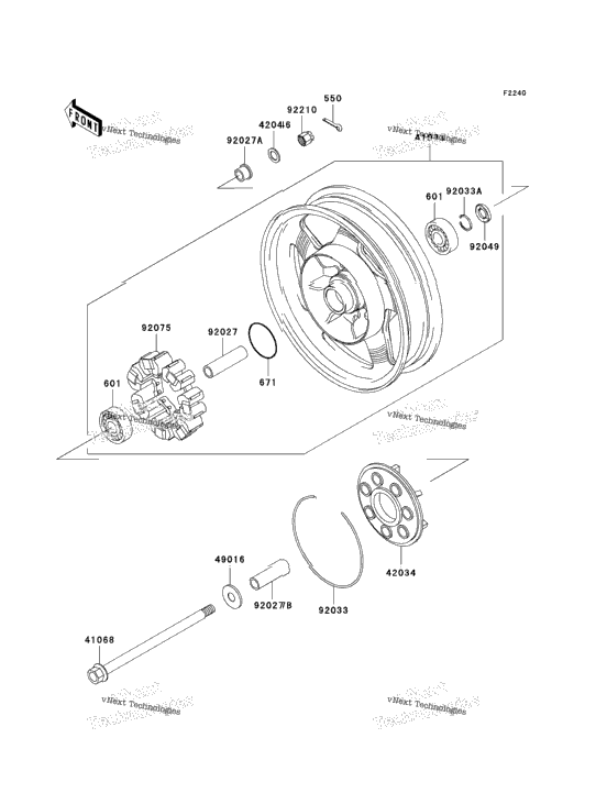 Rear Wheel/Chain