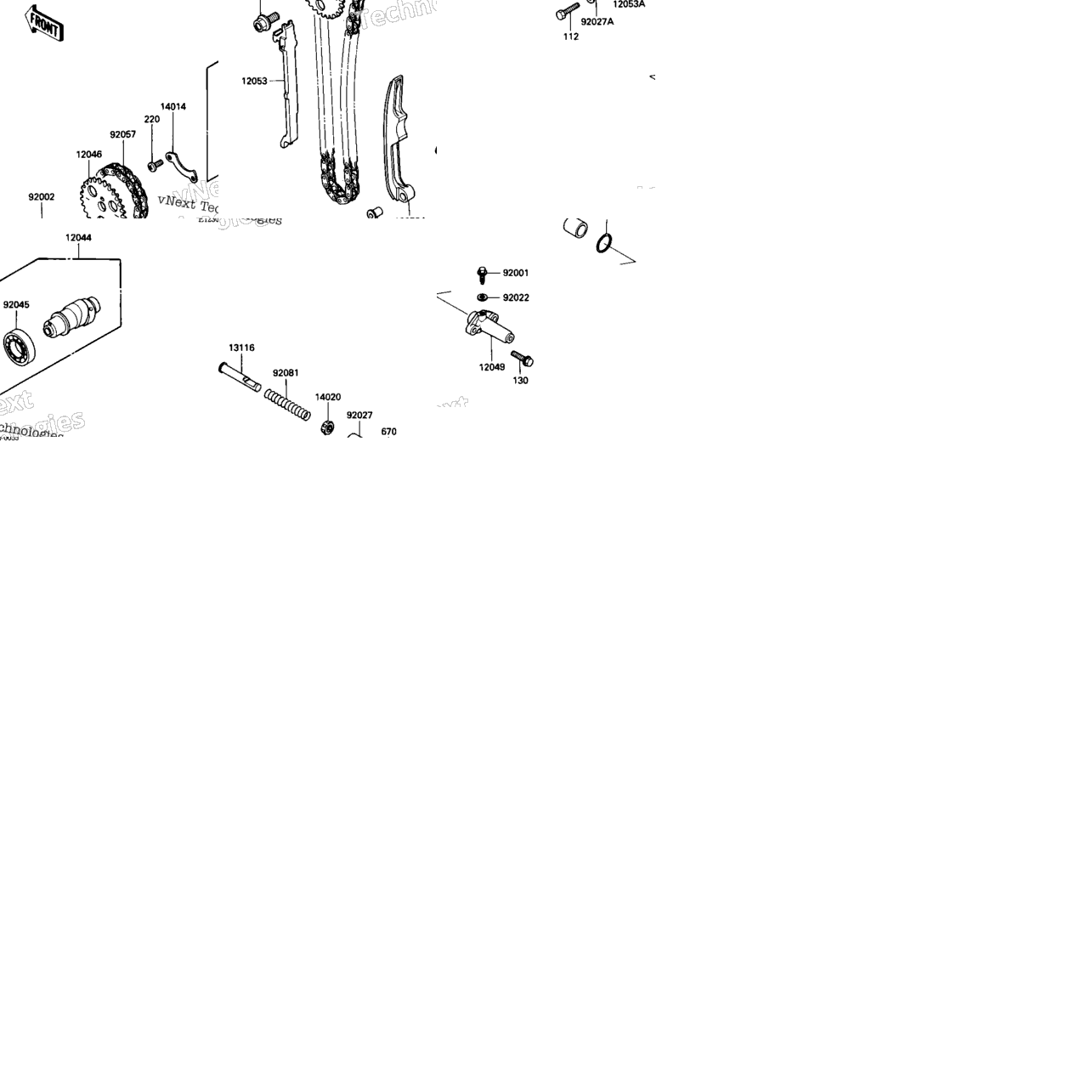 Camshaft/Chain/Tensioner