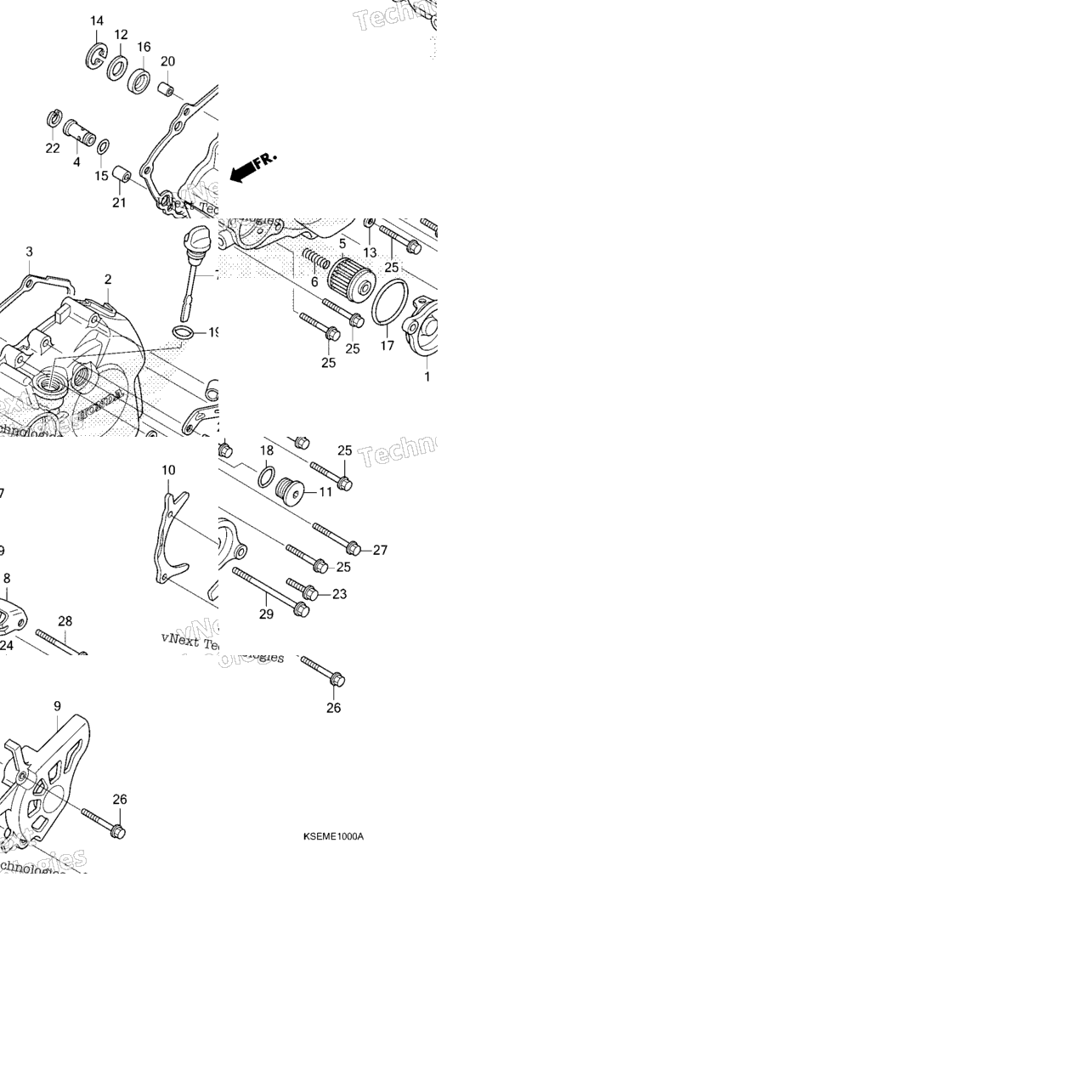Left Crankcase Cover