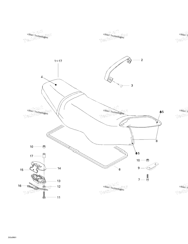Seat And Engine Cover