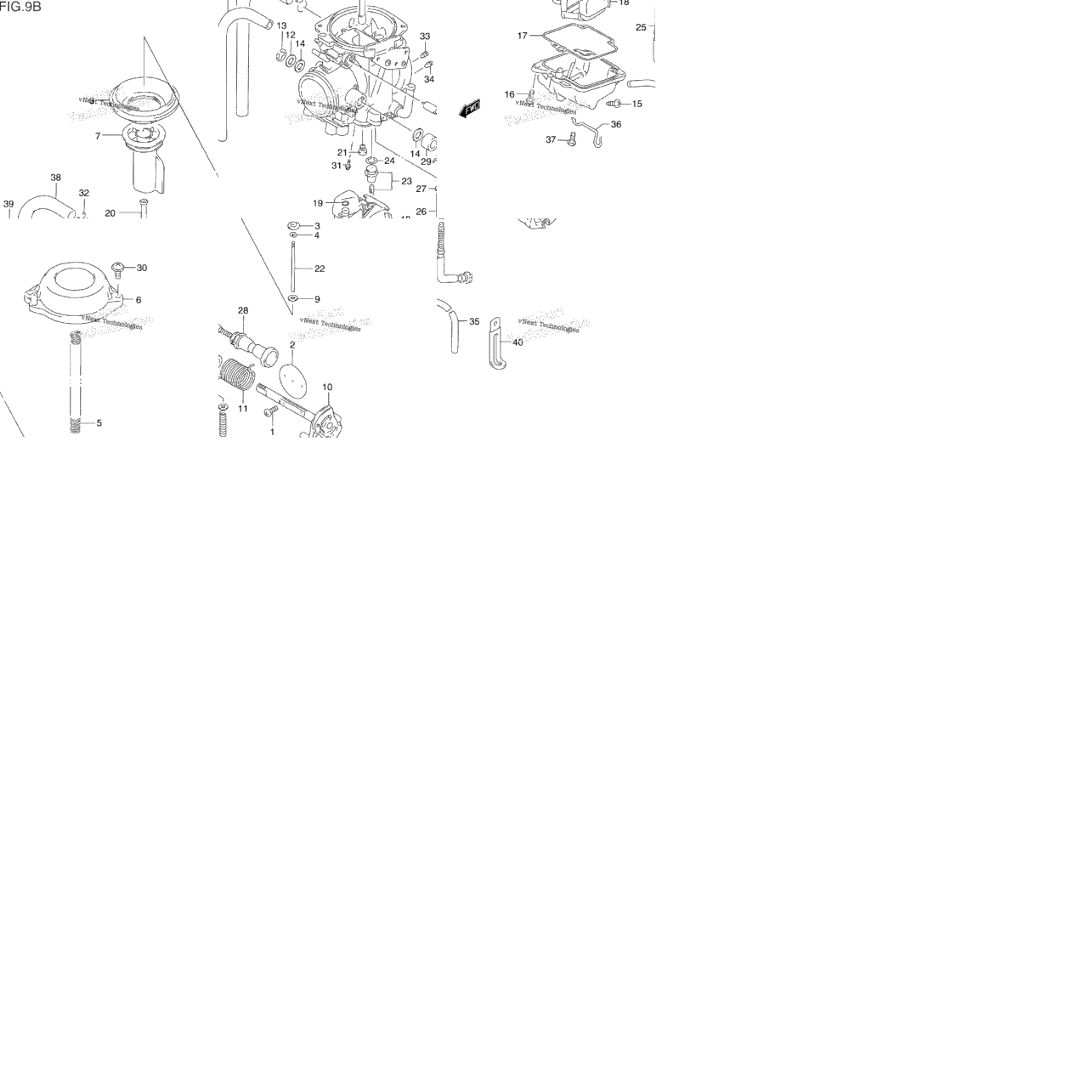 Carburetor (Model P/R/S)
