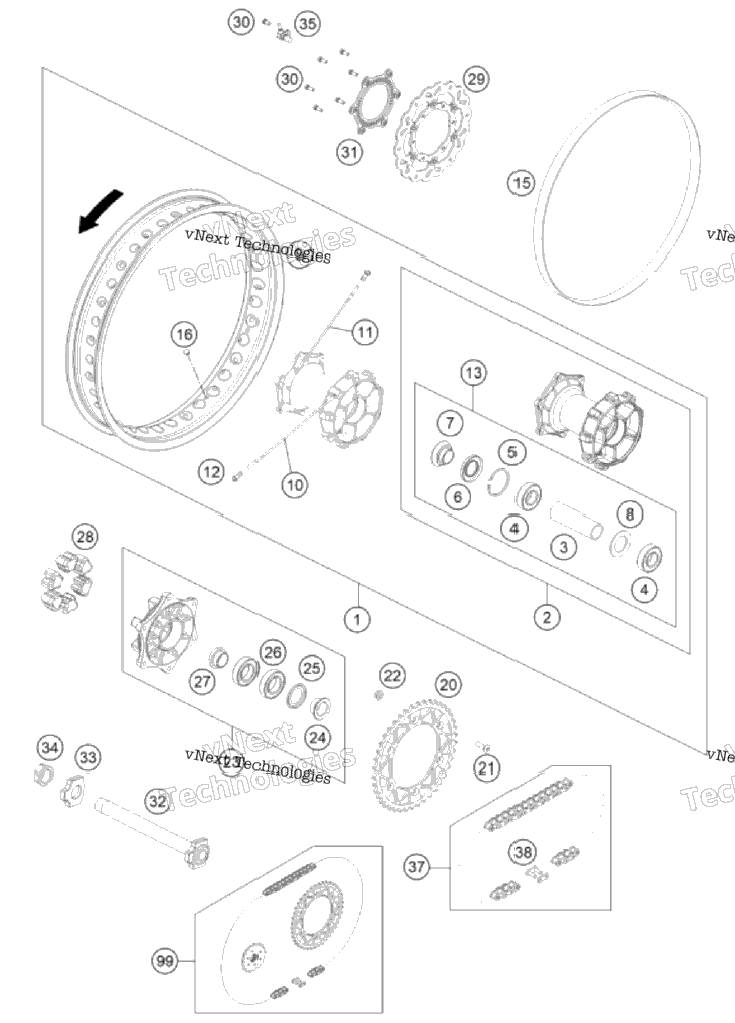 Rear Wheel