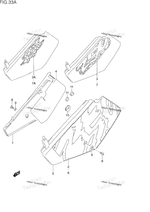 Frame Cover (Model N/P/R)