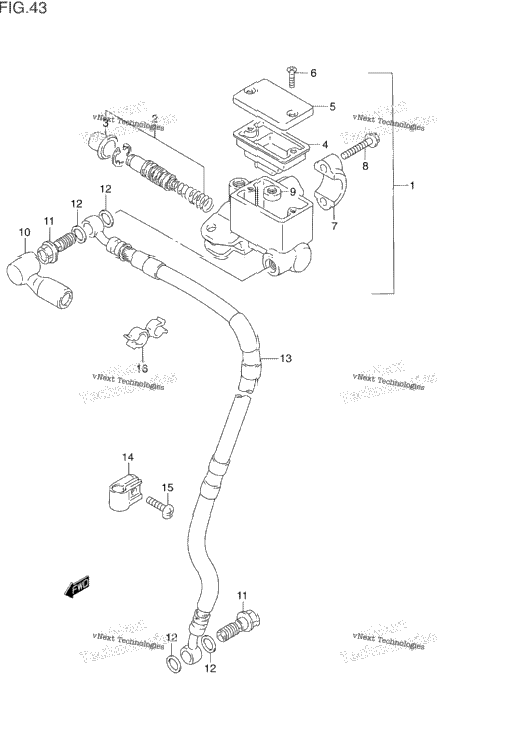 Front Master Cylinder