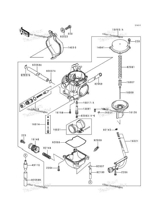 Carburetor (-Lf400ae532917)