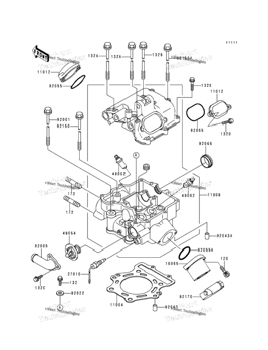 Cylinder Head (-Lf400ae532917)