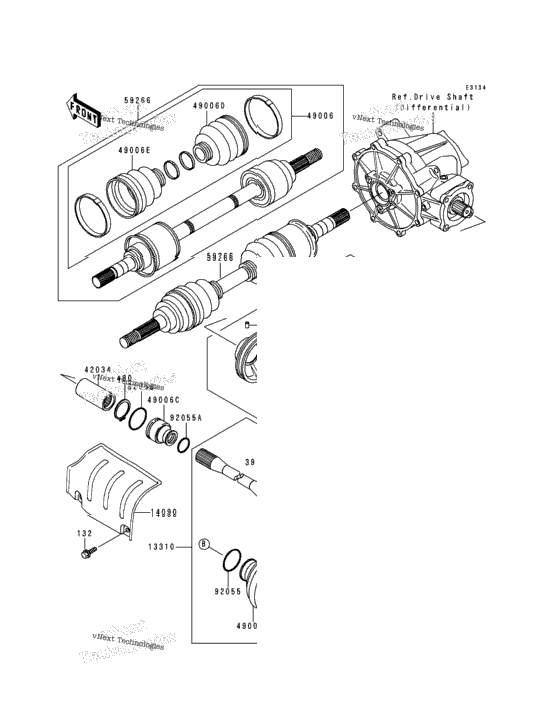 Drive Shaft (Front)