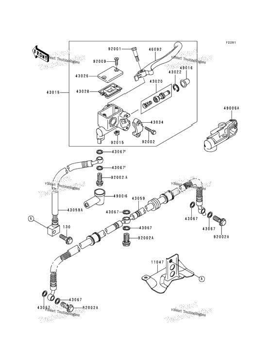 Front Master Cylinder
