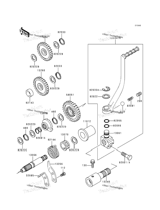 Kickstarter Mechanism