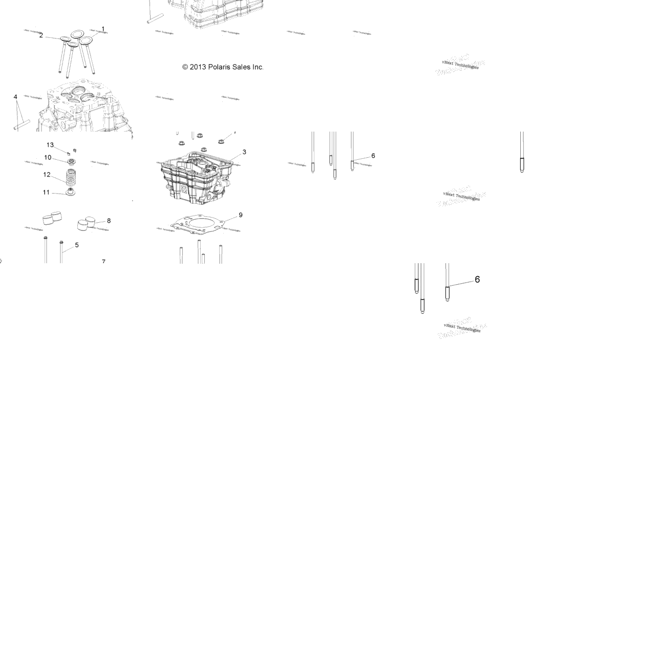 Engine, Cylinder Head