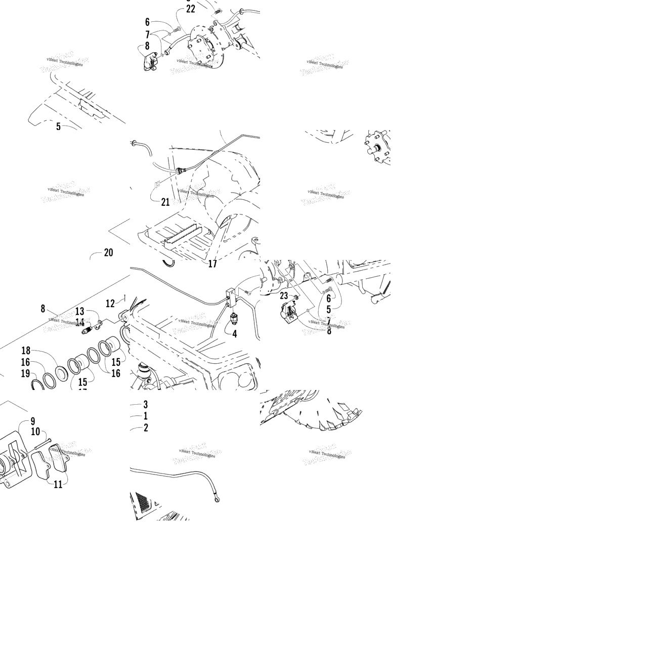 Hydraulic Brake Assembly