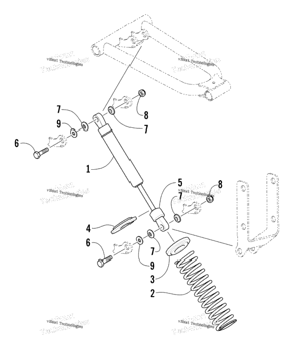 Front Suspension Shock Absorber
