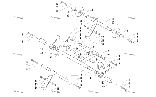 Rear Suspension Arm Assembly