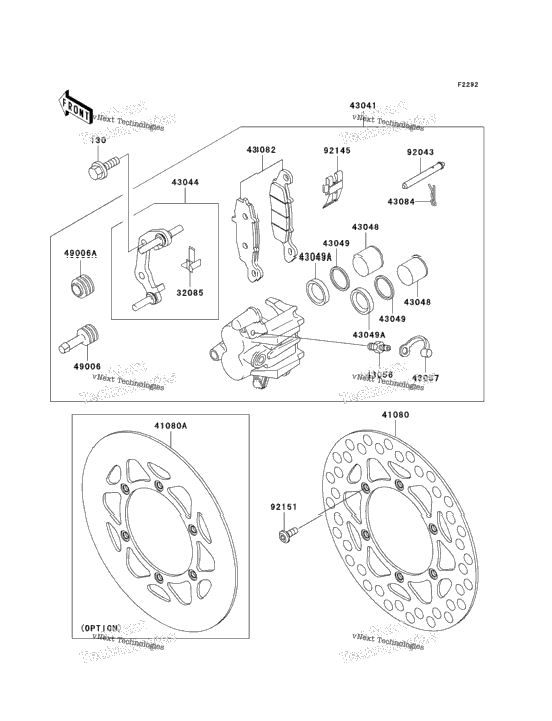 Front Brake (A1-A3)