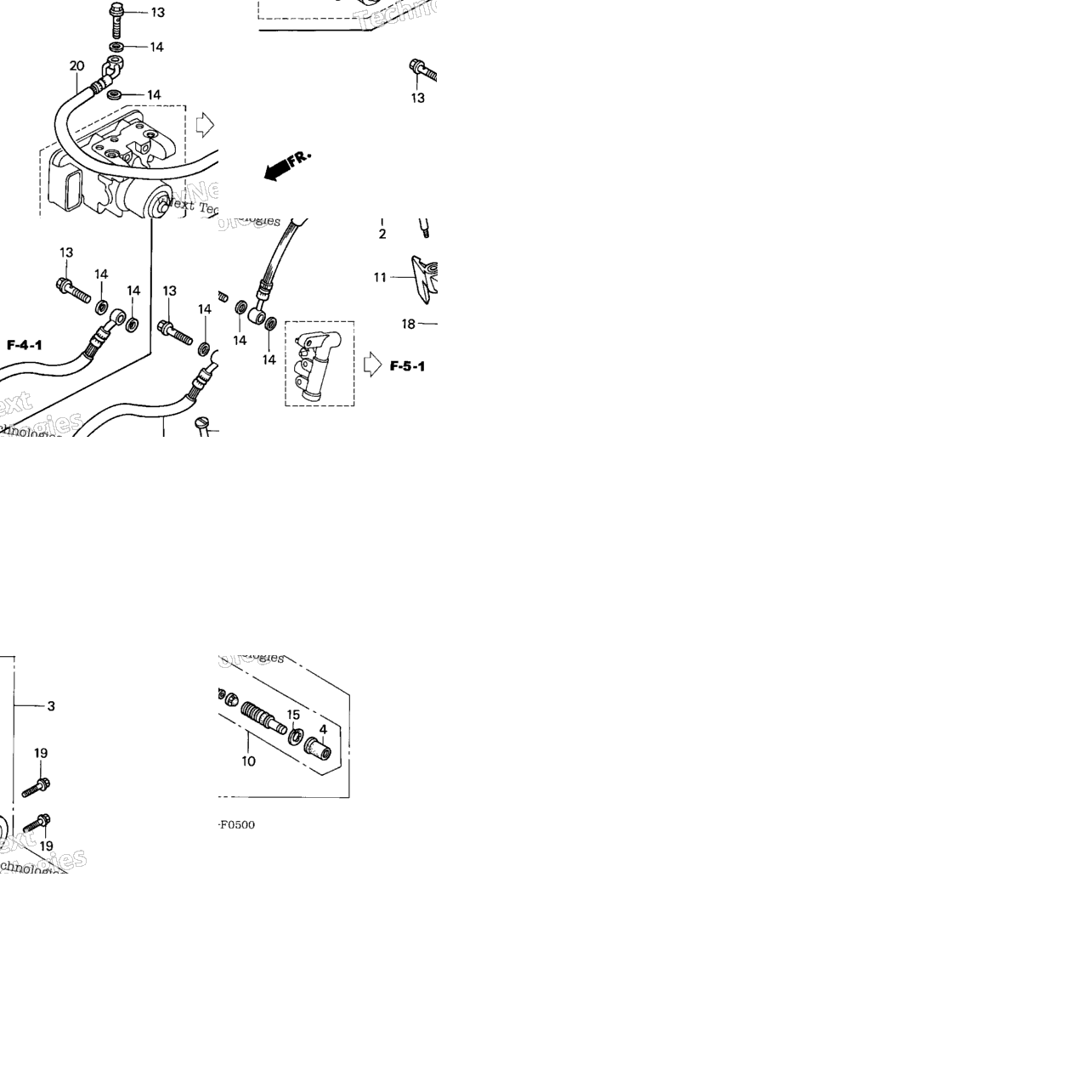 Rear Brake Master Cylinder