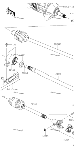 Drive Shaft-Propeller