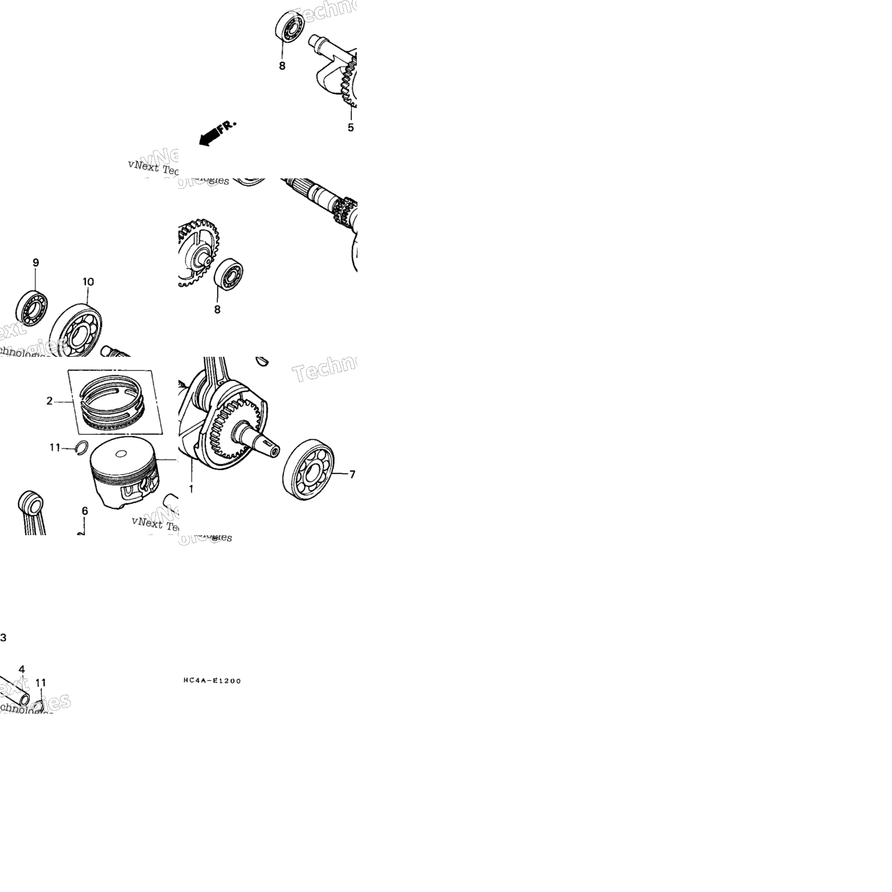 Crankshaft + Piston