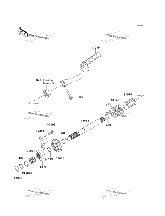 Kickstarter Mechanism