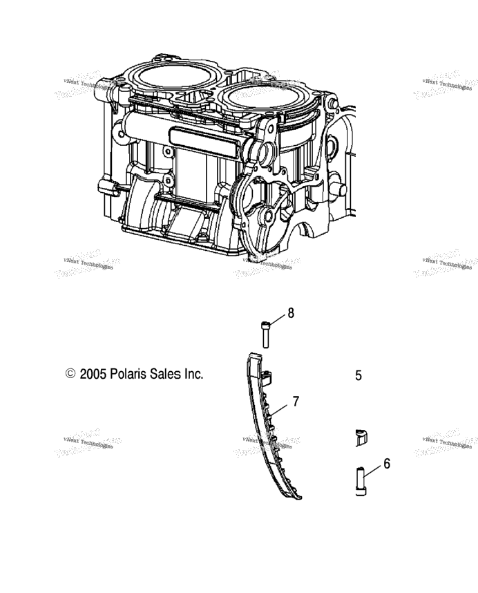 Engine, Cam Chain & Tensioners