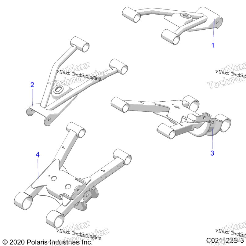 Suspension, Rear Control Arms