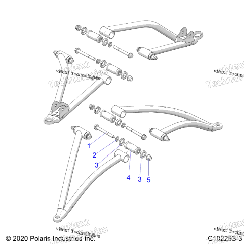 Suspension, Aarm Mounting